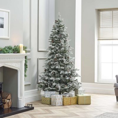 the-winter-workshop-grand-fir-snowy-slim-artificial-christmas-tree-flocked-green-5ft